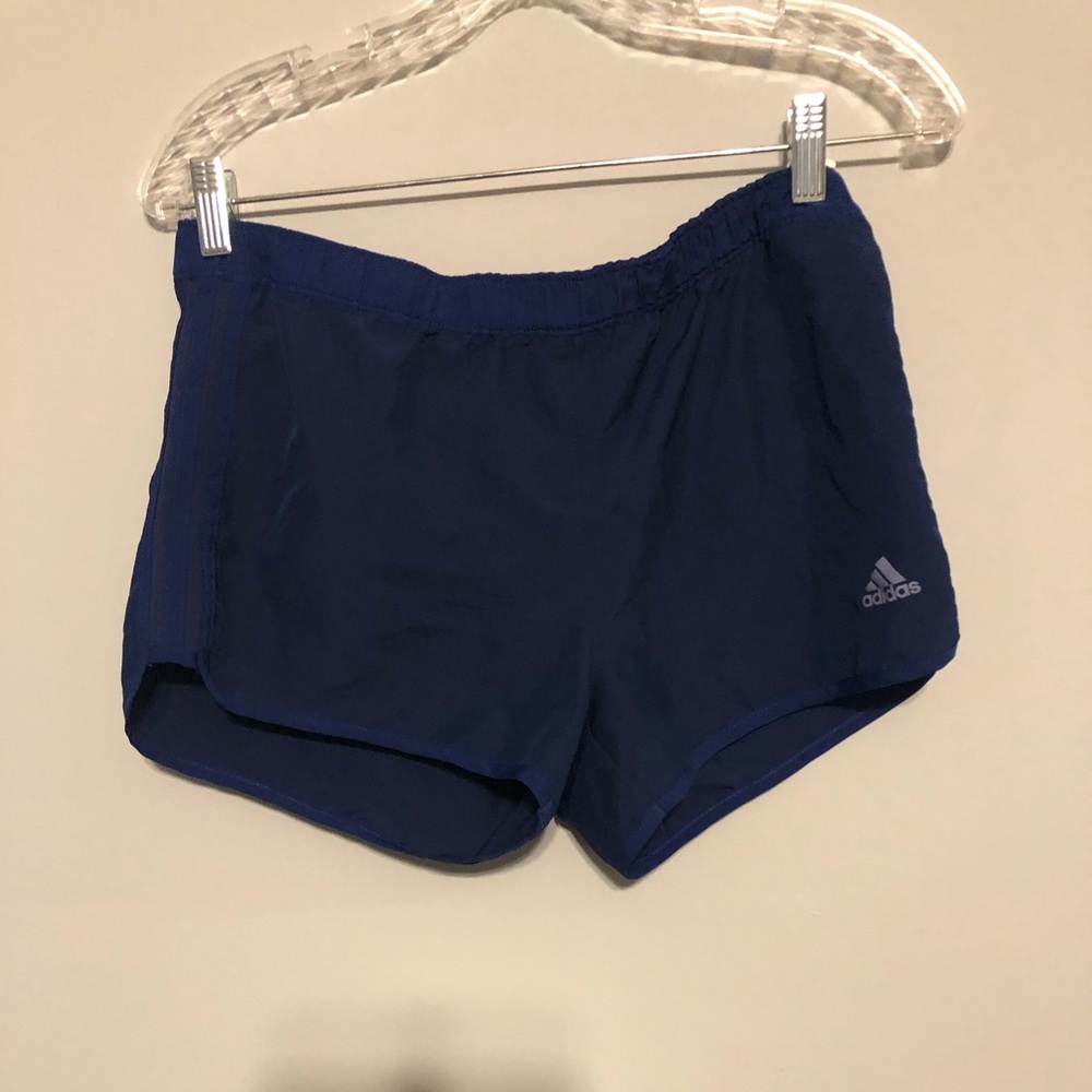 Blue Adidas Running Shorts